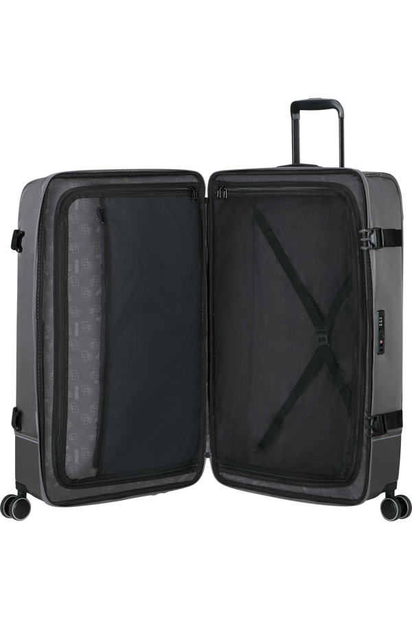 Mala de Viagem Grande 79cm 4 Rodas Cinza Escuro - Urban Track | American Tourister