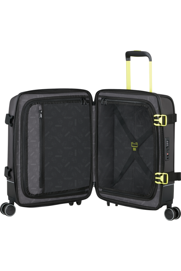 Mala de Viagem Cabine 55cm 4 Rodas Preto/Lima - Urban Track | American Tourister