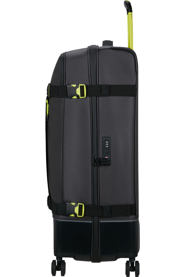 Mala de Viagem Grande 79cm 4 Rodas Preto/Lima - Urban Track | American Tourister®