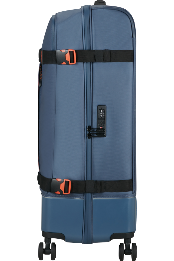 Mala de Viagem Grande 79cm 4 Rodas Azul/Laranja - Urban Track | American Tourister
