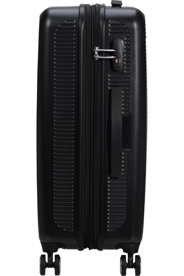 Mala de Viagem Média 67cm Expansível 4 Rodas Preto Tempestade - Astrobeam | American Tourister