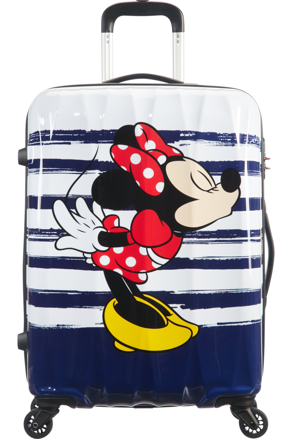 Mala de Viagem Média 65cm 4 Rodas Beijo da Minnie - Disney Legends | American Tourister