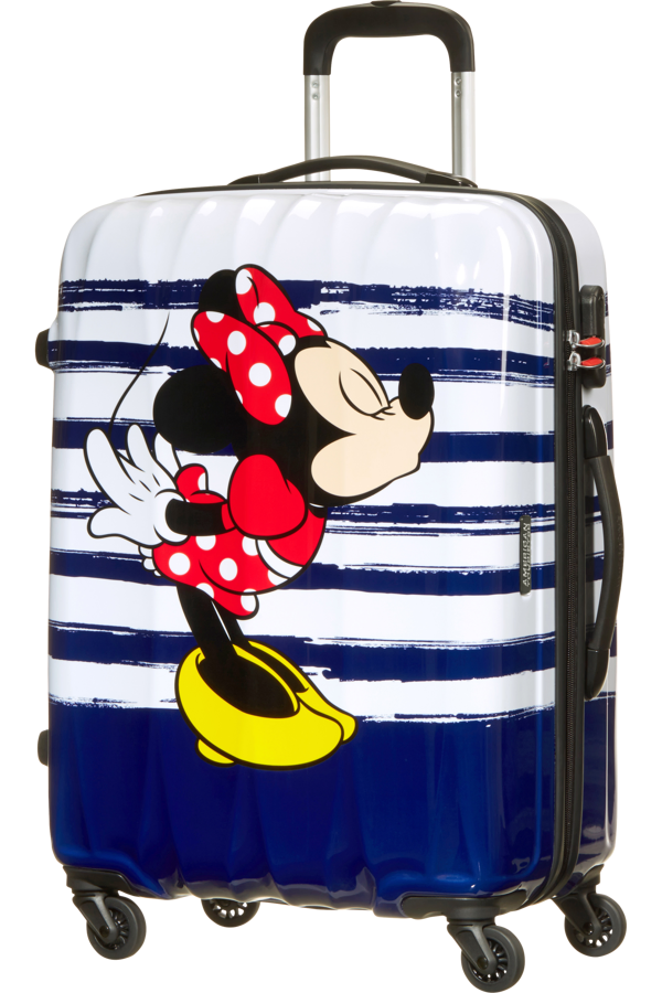Mala de Viagem Média 65cm 4 Rodas Beijo da Minnie - Disney Legends | American Tourister
