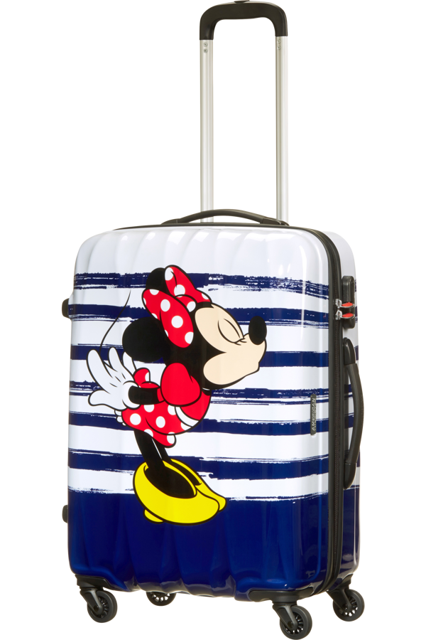 Mala de Viagem Média 65cm 4 Rodas Beijo da Minnie - Disney Legends | American Tourister