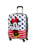 Mala de Viagem Média 65cm 4 Rodas Minnie Pontos Azuis - Disney Legends | American Tourister