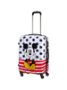 Mala de Viagem Média 65cm 4 Rodas Mickey Pontos Azuis - Disney Legends | American Tourister