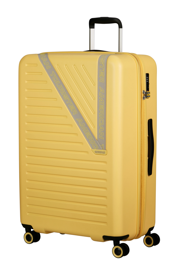 Mala de Viagem Grande 77cm Expansível 4 Rodas Amarelo Ensolarado - Dynabelt | American Tourister