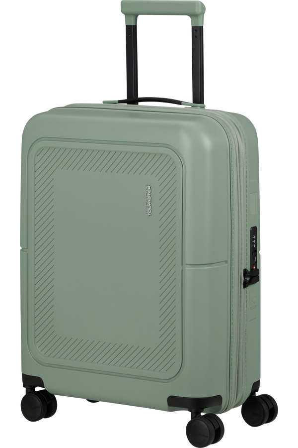 Mala de Cabine 55cm Expansível 4 Rodas Verde Iceberg - DashPop | American Tourister®