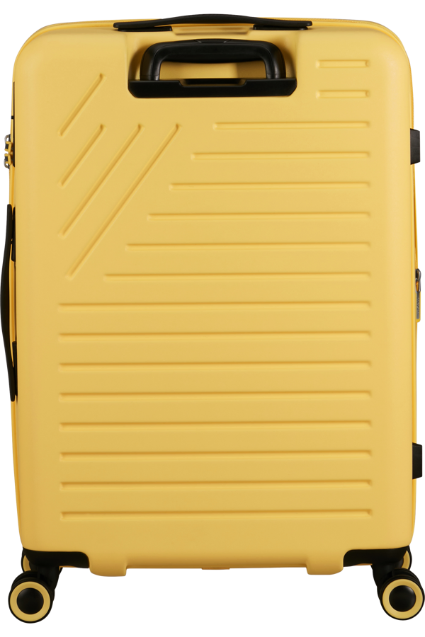 Mala de Viagem Média 66cm Expansível 4 Rodas Amarelo Ensolarado - Dynabelt | American Tourister