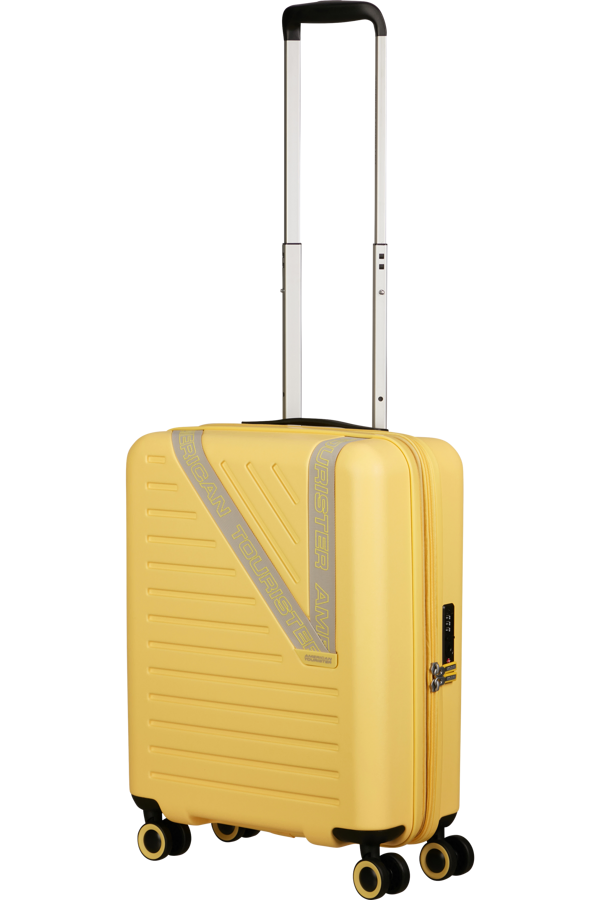 Mala de Cabine 55cm Expansível 4 Rodas Amarelo Ensolarado - Dynabelt | American Tourister
