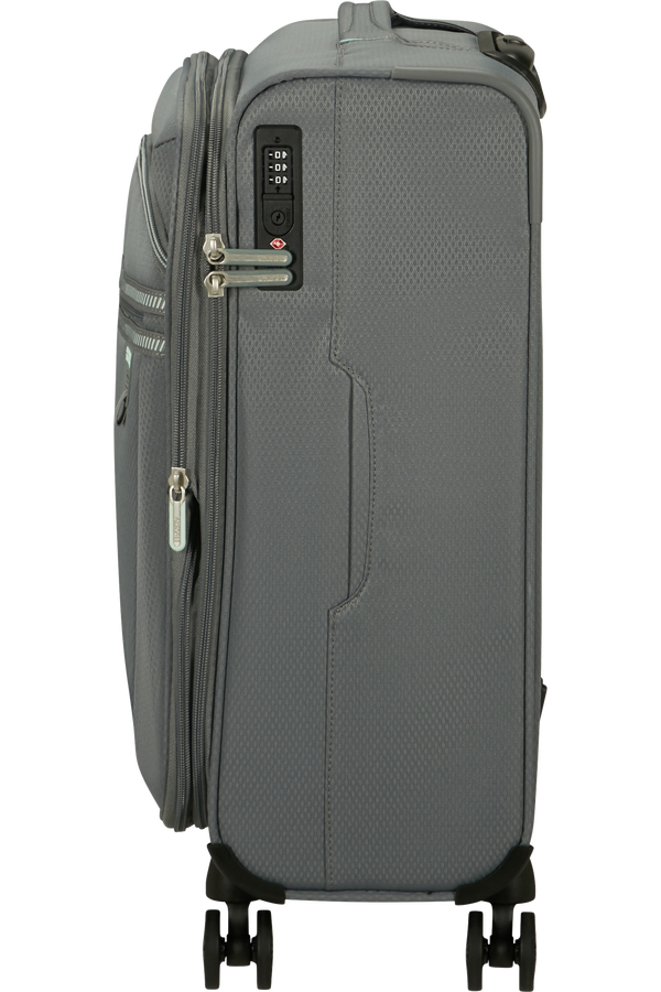 Mala de Cabine 55cm Expansível 4 Rodas Basalto - AeroSpin | American Tourister®