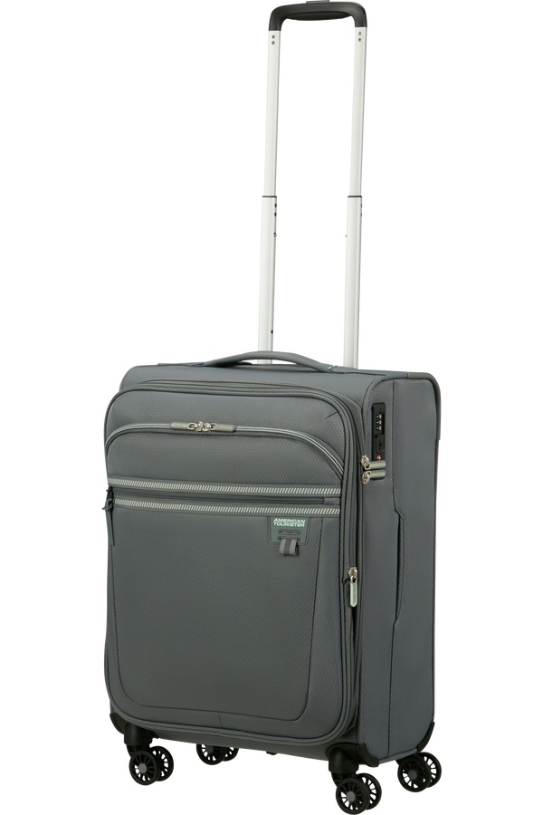 Mala de Cabine 55cm Expansível 4 Rodas Basalto - AeroSpin | American Tourister®