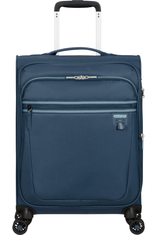 Mala de Cabine 55cm Expansível 4 Rodas Índigo - AeroSpin | American Tourister