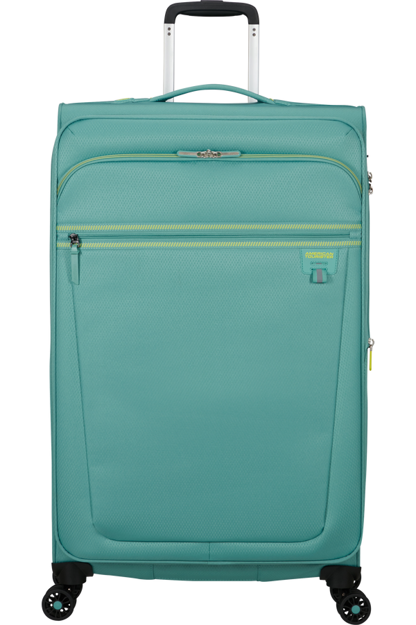 Mala de Viagem Grande 80cm Expansível 4 Rodas Turquesa - AeroSpin | American Tourister®