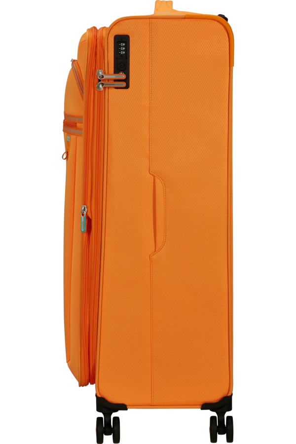 Mala de Viagem Grande 80cm Expansível 4 Rodas Laranja Radiante - AeroSpin | American Tourister