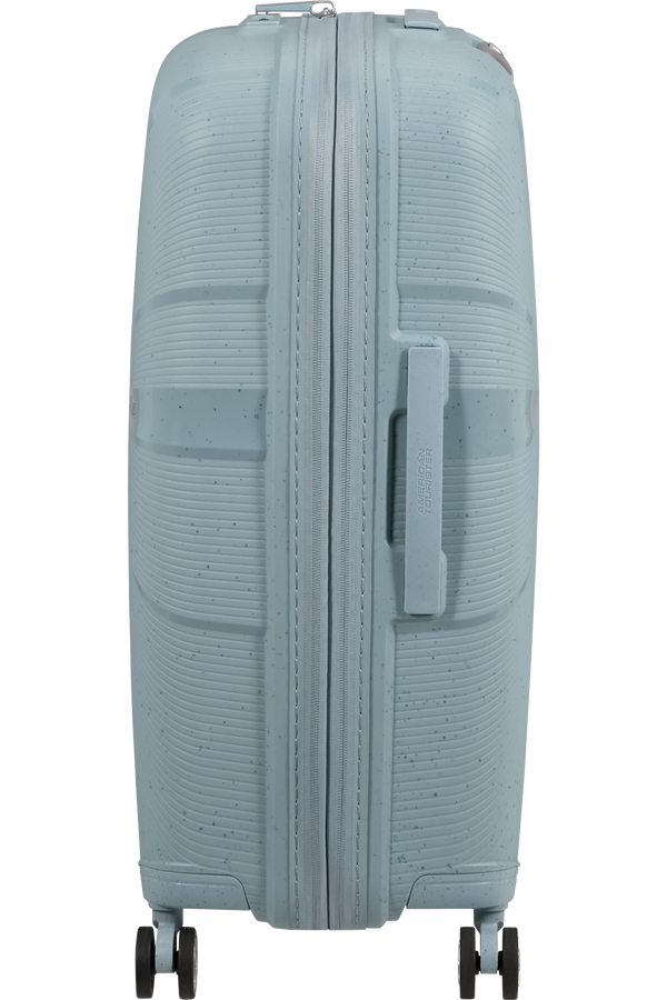 Mala de Viagem Média 67cm Expansível 4 Rodas Azul-Claro Salpicos - StarVibe | American Tourister