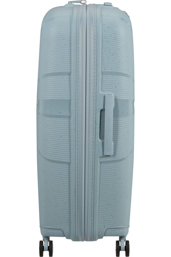 Mala de Viagem Grande 77cm Expansível 4 Rodas Azul-Claro Salpicos - StarVibe | American Tourister
