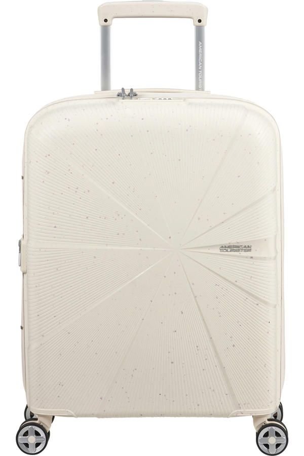 Mala de Cabine 55cm Expansível 4 Rodas Creme Salpicos - StarVibe | American Tourister