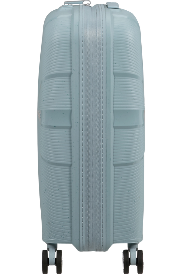 Mala de Cabine 55cm Expansível 4 Rodas Azul-Claro Salpicos - StarVibe | American Tourister