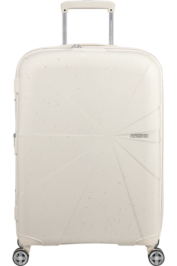 Mala de Viagem Média 67cm Expansível 4 Rodas Creme Salpicos - StarVibe | American Tourister