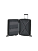 Mala de Cabine 55cm Expansível 4 Rodas com Bolso para Portátil 15.6 Preta - Hello Cabin | American 
