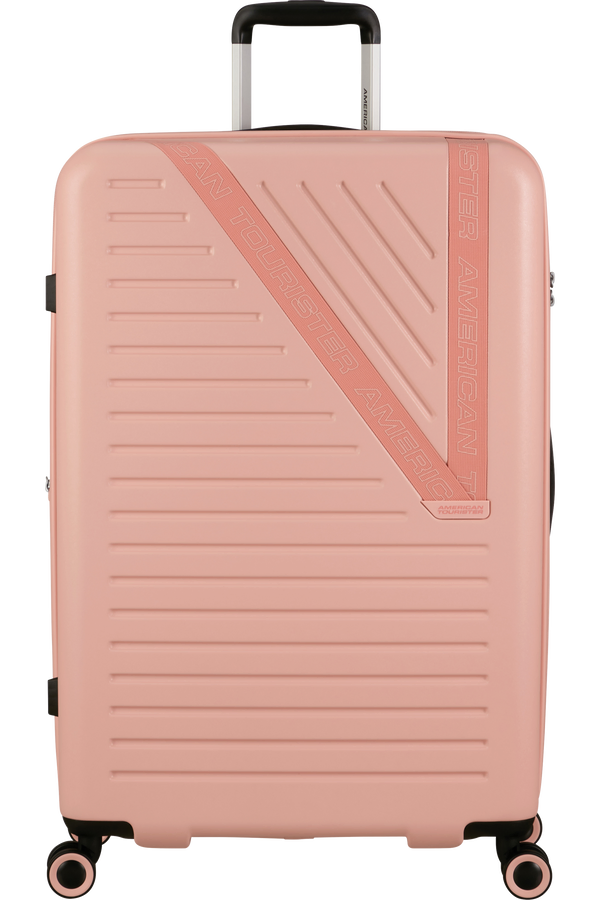 Mala de Viagem Grande 77cm Expansível 4 Rodas Areia Rosa - Dynabelt | American Tourister