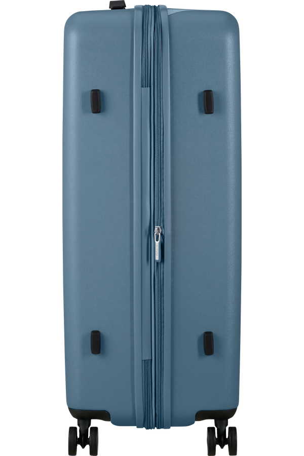 Mala de Viagem Grande 77cm Expansível 4 Rodas Azul Tempestade - Dynabelt | American Tourister