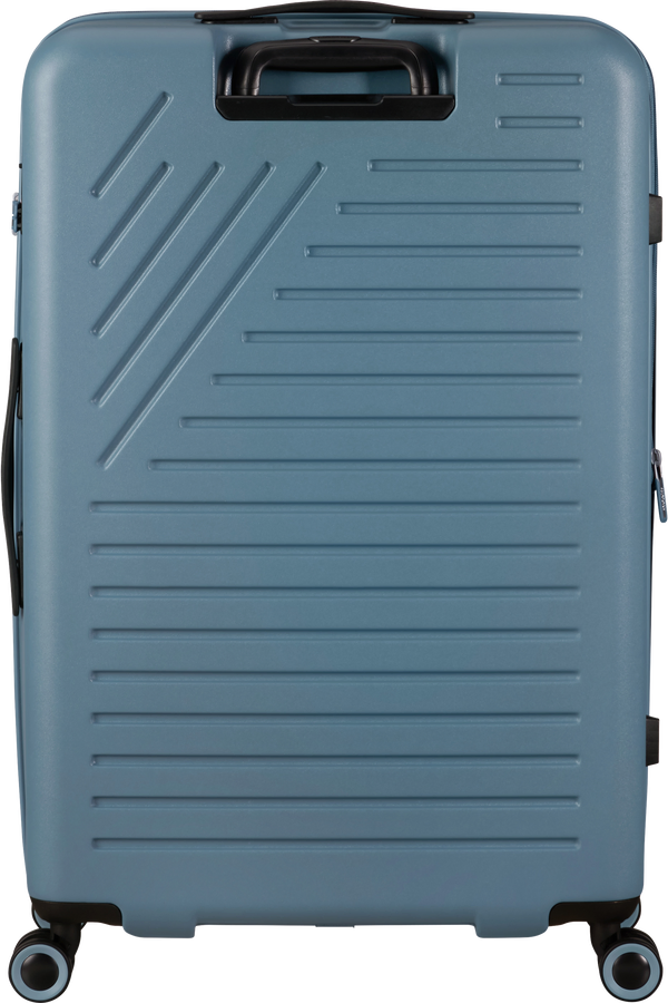 Mala de Viagem Grande 77cm Expansível 4 Rodas Azul Tempestade - Dynabelt | American Tourister