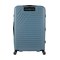 Mala de Viagem Grande 77cm Expansível 4 Rodas Azul Tempestade - Dynabelt | American Tourister