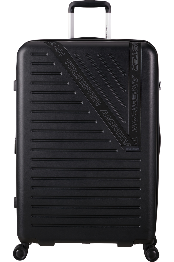 Mala de Viagem Grande 77cm Expansível 4 Rodas Preto Vulcão - Dynabelt | American Tourister