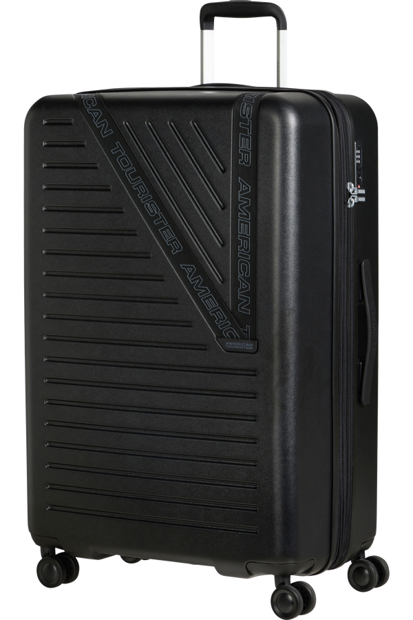 Mala de Viagem Grande 77cm Expansível 4 Rodas Preto Vulcão - Dynabelt | American Tourister
