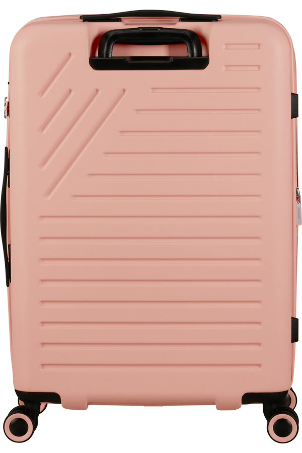 Mala de Viagem Média 66cm Expansível 4 Rodas Areia Rosa - Dynabelt | American Tourister