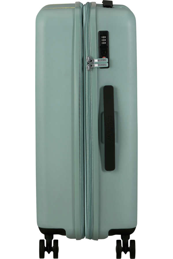 Mala de Viagem Média 66cm Expansível 4 Rodas Verde Nebuloso - Dynabelt | American Tourister