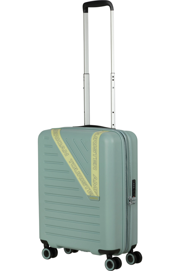 Mala de Cabine 55cm Expansível 4 Rodas Verde Nebuloso - Dynabelt | American Tourister