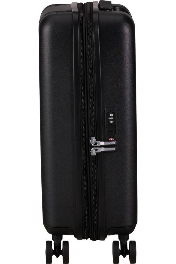 Mala de Cabine 55cm Expansível 4 Rodas Preto Vulcão - Dynabelt | American Tourister