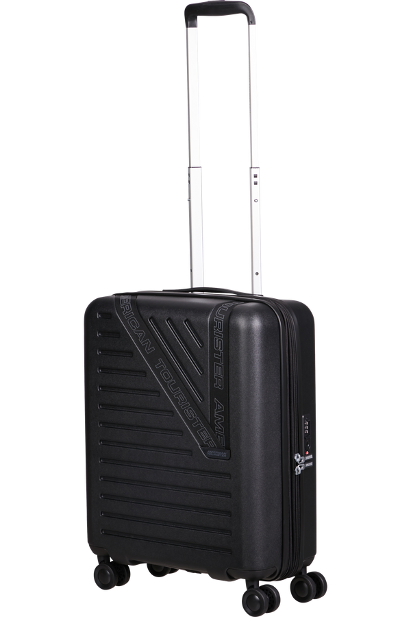 Mala de Cabine 55cm Expansível 4 Rodas Preto Vulcão - Dynabelt | American Tourister