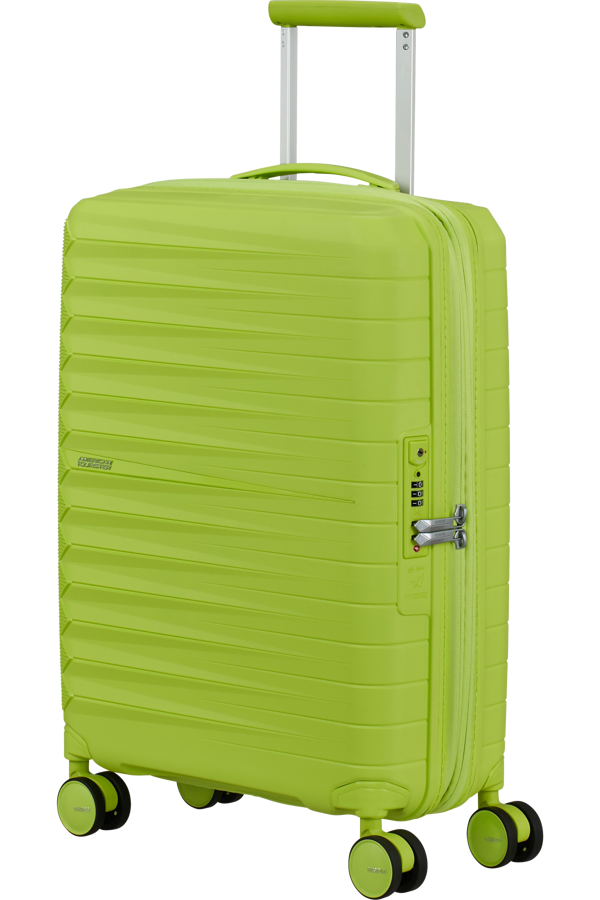 Mala de Cabine 55cm Expansível 4 Rodas Lima Néon - FastForward | American Tourister