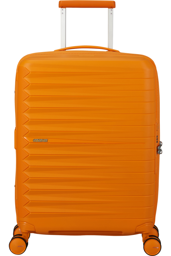 Mala de Cabine 55cm Expansível 4 Rodas Laranja Radiante - FastForward | American Tourister