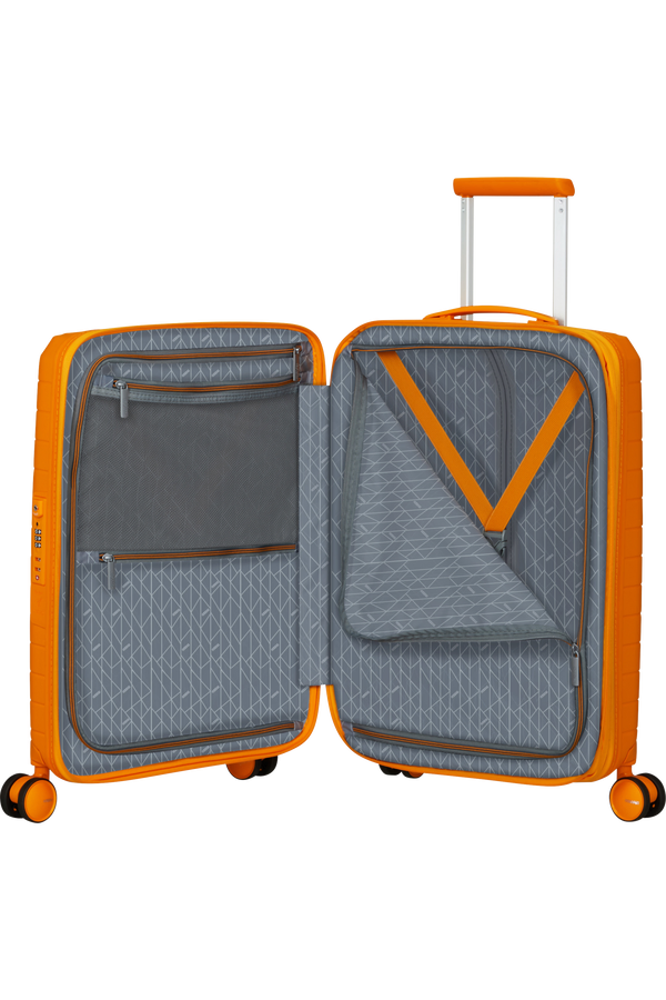 Mala de Cabine 55cm Expansível 4 Rodas Laranja Radiante - FastForward | American Tourister