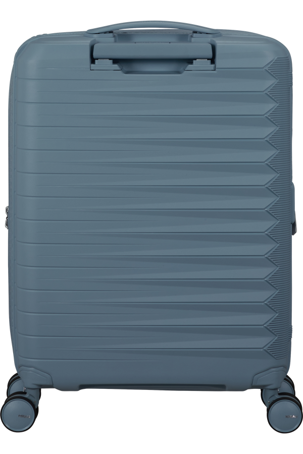 Mala de Cabine 55cm Expansível 4 Rodas Azul Aço - FastForward | American Tourister