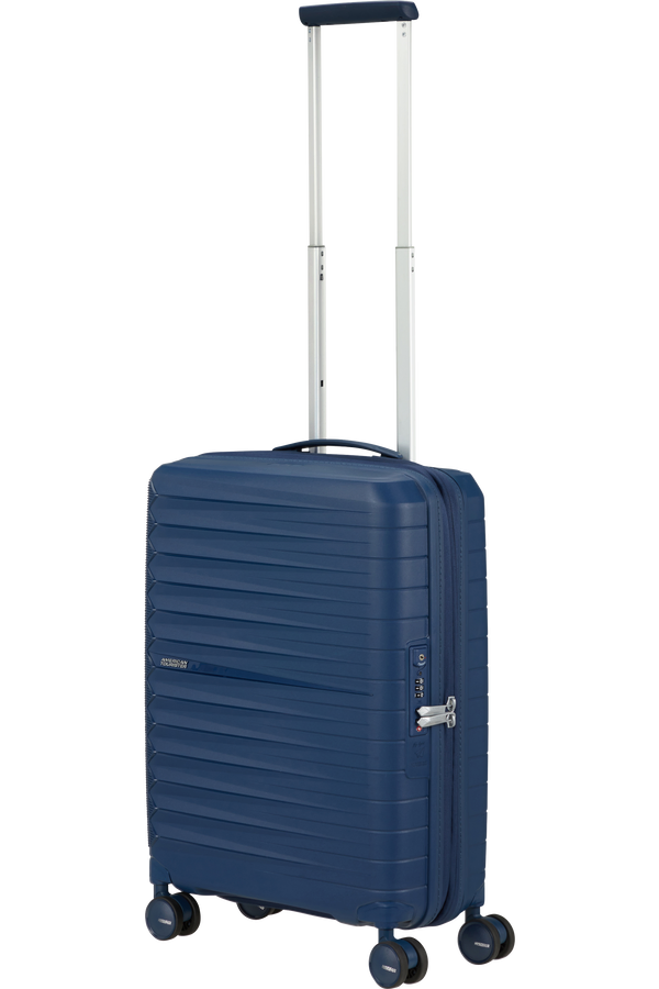 Mala de Cabine 55cm Expansível 4 Rodas Azul-Marinho - FastForward | American Tourister