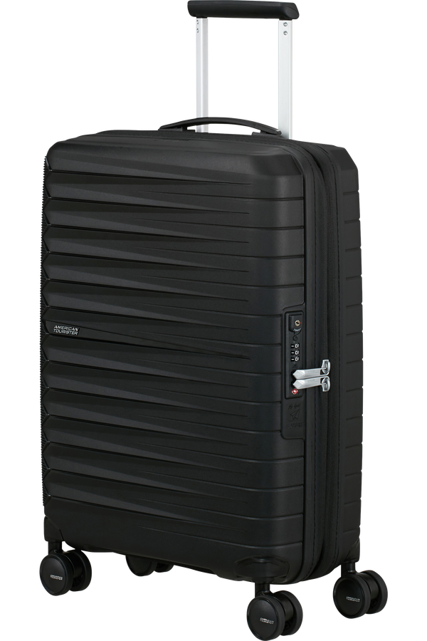 Mala de Cabine 55cm Expansível 4 Rodas Preto - FastForward | American Tourister