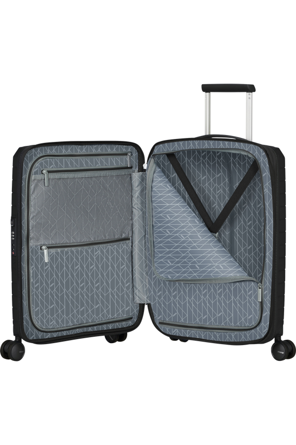 Mala de Cabine 55cm Expansível 4 Rodas Preto - FastForward | American Tourister