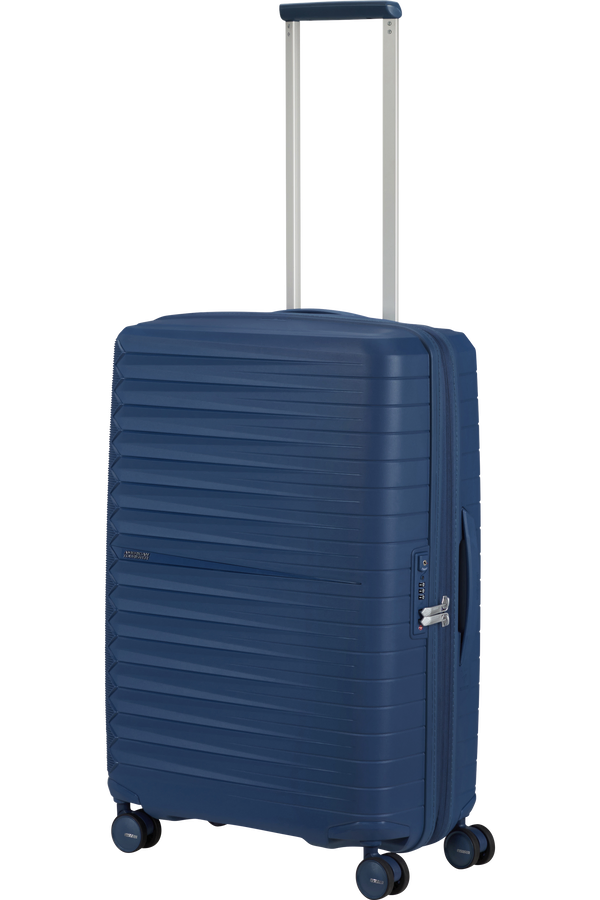 Mala de Viagem Média 68cm Expansível 4 Rodas Azul-Marinho - FastForward | American Tourister