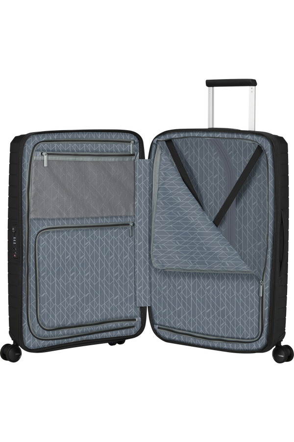 Mala de Viagem Média 68cm Expansível 4 Rodas Preto - FastForward | American Tourister