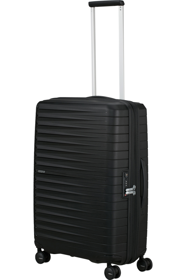 Mala de Viagem Média 68cm Expansível 4 Rodas Preto - FastForward | American Tourister