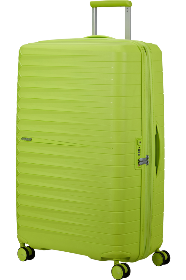 Mala de Viagem Grande 78cm Expansível 4 Rodas 4 Rodas Lima Néon - FastForward | American Tourister
