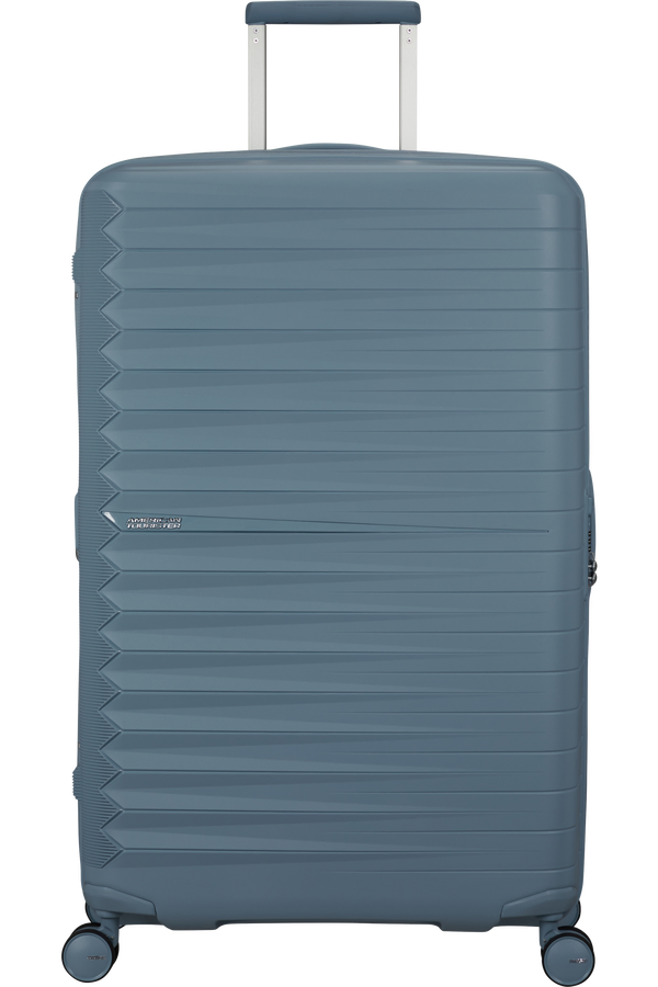 Mala de Viagem Grande 78cm Expansível 4 Rodas Azul Aço - FastForward | American Tourister