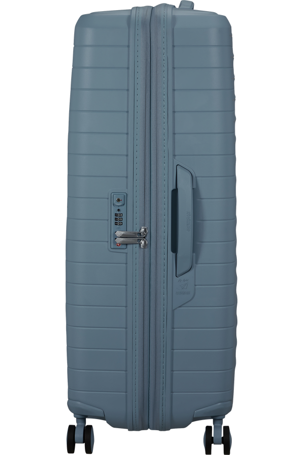 Mala de Viagem Grande 78cm Expansível 4 Rodas Azul Aço - FastForward | American Tourister