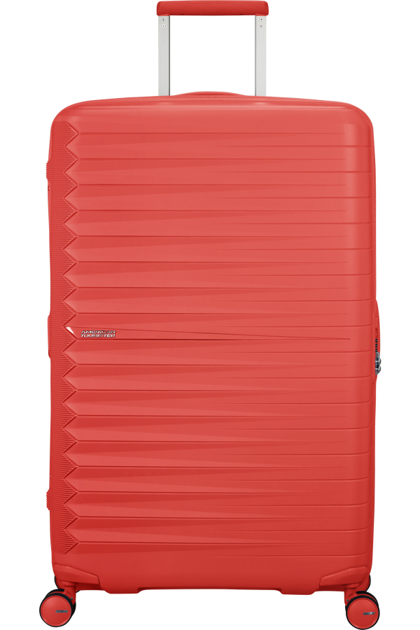 Mala de Viagem Grande 78cm Expansível 4 Rodas Coral Pôr-do-Sol - FastForward | American Tourister